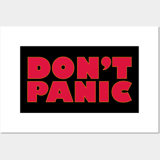 Don't Panic! Posters and Art